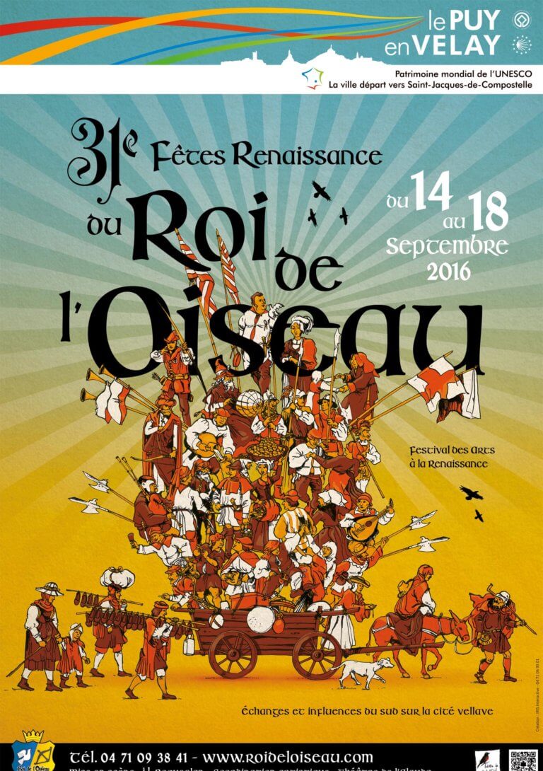 Roi de l'Oiseau Médiévale Renaissance